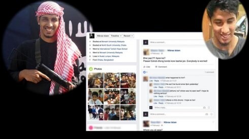 El diario local 'Daily Star' difundió algunas fotografías que los terroristas habían publicado en redes sociales. :: r. c.