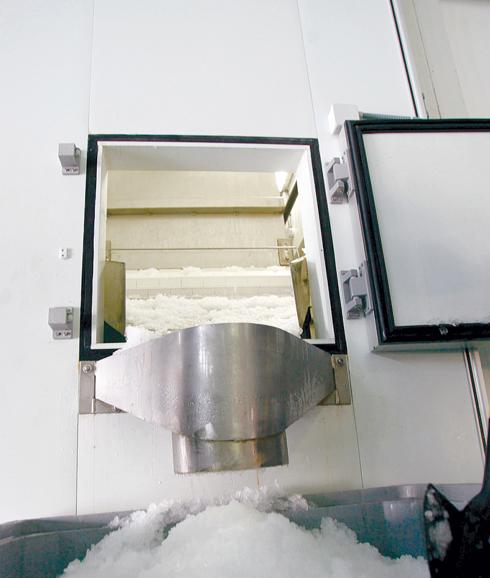 España encabeza la producción de hielo en Europa.