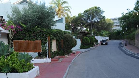 Calle Alcalá, en el Valle del Golf. 