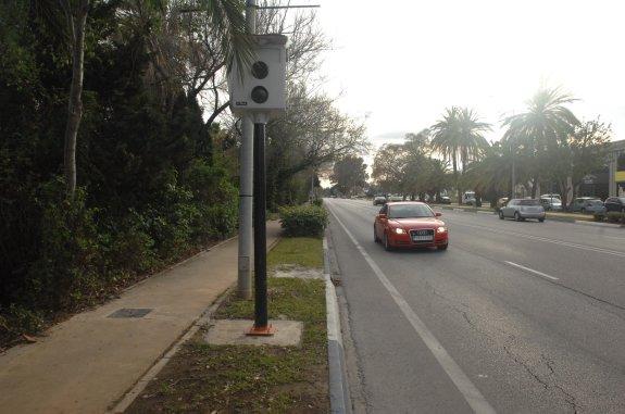 Los radares no consiguen frenar los accidentes en los puntos negros de tráfico en Marbella