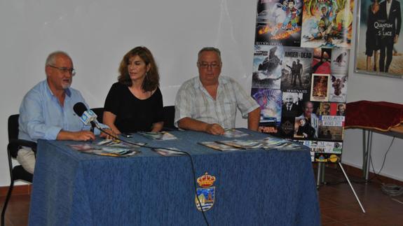 Ruzafa, Casal y Peces, en la presentación de la Semana Internacional de Cine Fantástico.