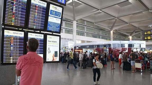 Aeropuerto de Málaga. 