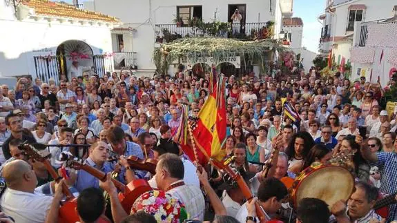 Vista del público asistente a la celebración. 