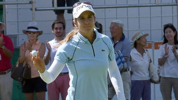 Muñoz no perdió la paciencia pese a ir por debajo en el marcador casi toda la jornada