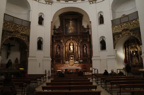 Santo Cristo, la única Iglesia de Málaga dedicada a la adoración al Santísimo. :: sur