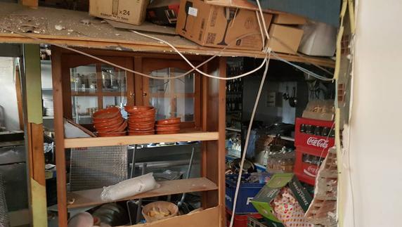 La cocina en la que se produjo la explosión de gas en Vélez operaba sin licencia de apertura desde 2013