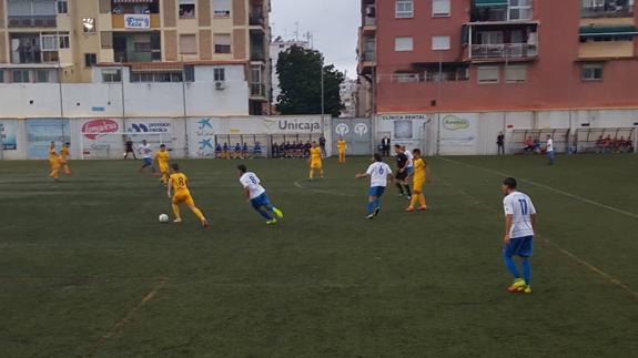 Una acción del choque de este miércoles en San Ignacio.