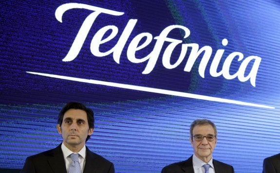 El presidente de Telefónica, José María Álvarez-Pallete. :: andrea comas / Reuters