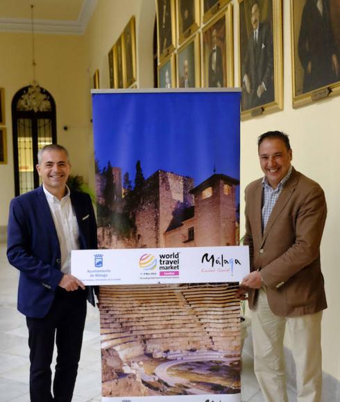 Presentación del despliegue promocional de Málaga en la WTM.