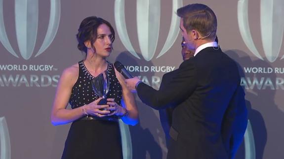 Alhambra Nievas, nombrada mejor árbitro del mundo de rugby
