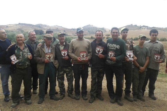 Málaga pone nombre a sus campeones de caza menor con perro