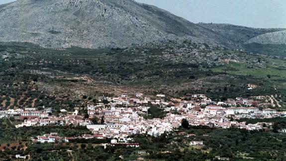 Vista panorámica de Periana.