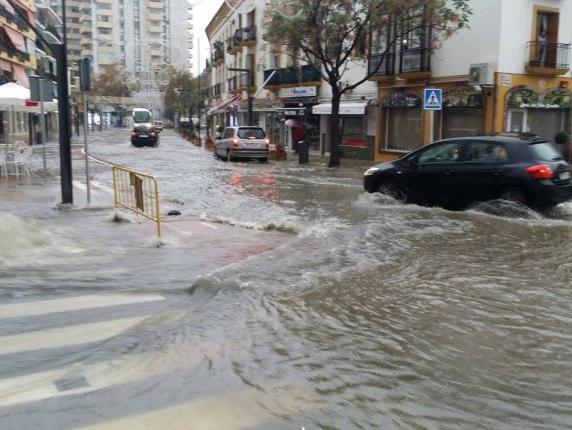 Las lluvias vuelven a inundar Nabeul un día después de su inauguración