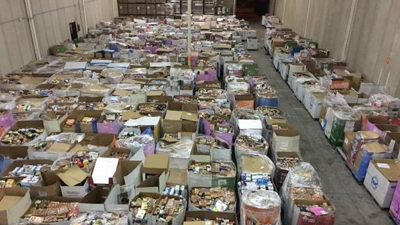 Empieza la clasificación de alimentos de la Gran Recogida 2016
