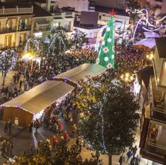 El alumbrado navideño de Torremolinos se inaugura este viernes.