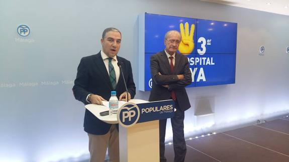 Bendodo, hoy en rueda de prensa.