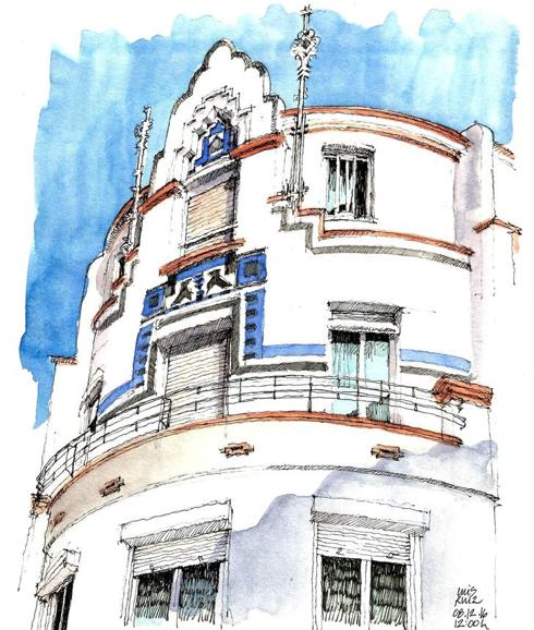 'Málaga a trazos': Guiños desde el alféizar