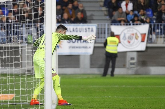 Boyko ordena la colocación de una barrera en su debut el viernes en La Rosaleda.