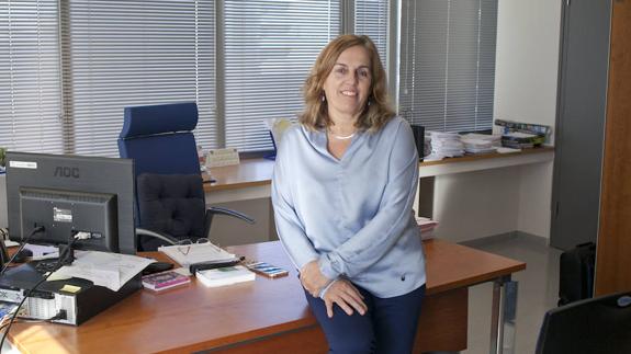 Lourdes García Ortiz, recién elegida nueva presidenta de la Audiencia Provincial.