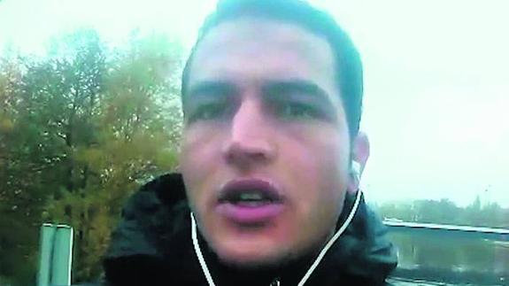 Captura de un vídeo con el que la Fiscalía alemana solicitaba colaboración para localizar a Amis Amri.