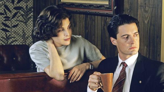 Escena de la serie ‘Twin Peaks’, a la que puso melodía Angelo Badalamenti.