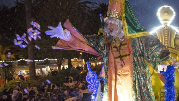 Imagen de archivo de la Cabalgata de los Reyes Magos de Málaga de 2016.