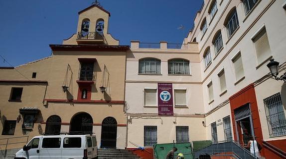 Los restos han sido hallados cerca del colegio del colegio Divina Pastora (foto de archivo).