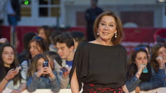 Fiorella Faltoyano, en una de las anteriores ediciones del Festival de Málaga. 