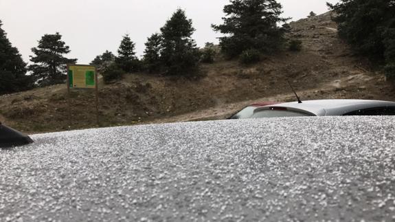 Nieve en Yunquera