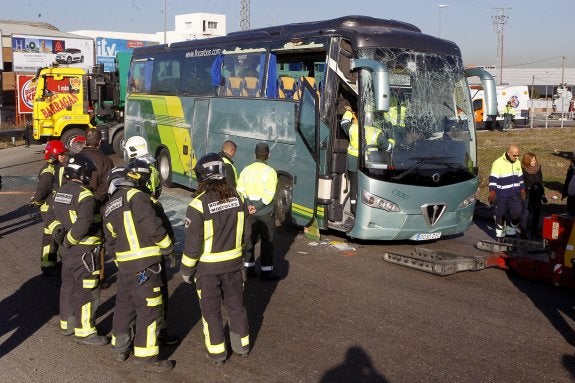El conductor del autobús escolar accidentado en Madrid tomó cocaína