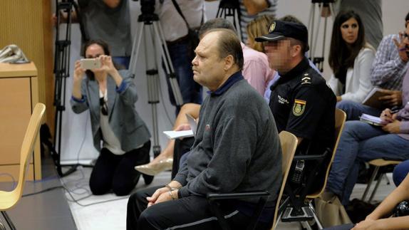 Imagen de archivo del juicio contra Antonio Ojesa, 'El Rubio'.
