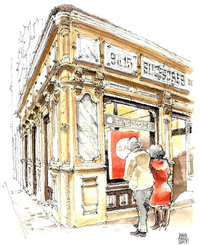 'Málaga a trazos': ¿Un rótulo equívoco?