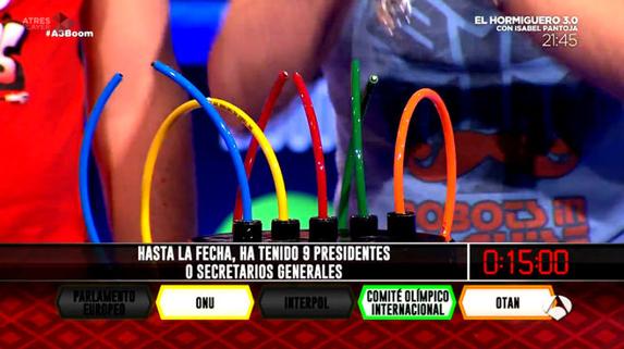 Un nuevo error en una pregunta de '¡Boom!' obliga  a repescar a unos concursantes