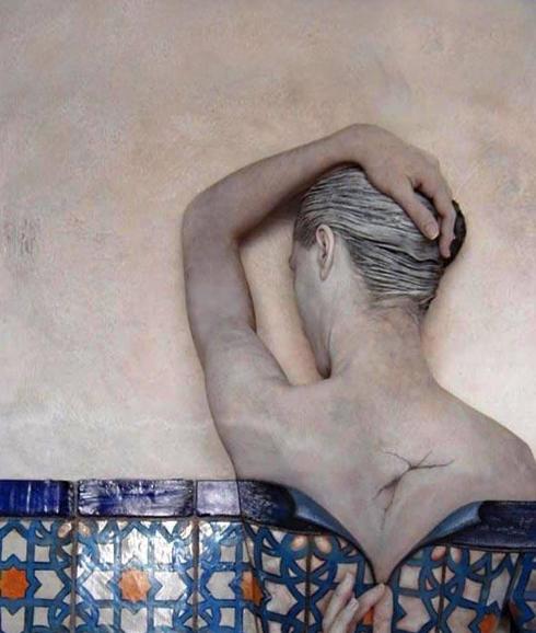  Irma de la Guardia camufla los cuerpos en los paisajes