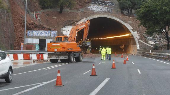 Imagen de archivo del túnel de Cerrado de Calderón