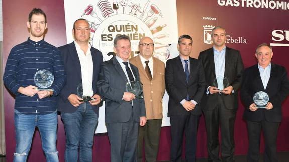 Presentación de la guía esta mañana en Marbella. 