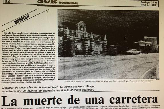 La muerte de una carretera
