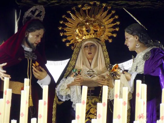 Misterio de la Virgen de la Soledad.  a. o.
