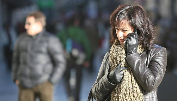 El frío ha vuelto a Málaga 