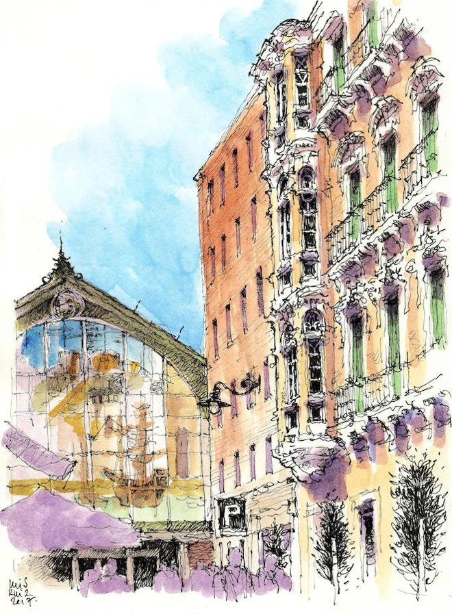 'Málaga a trazos'. Sentido del orden