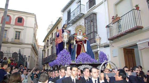 Imagen de archivo del traslado de la Pollinica 