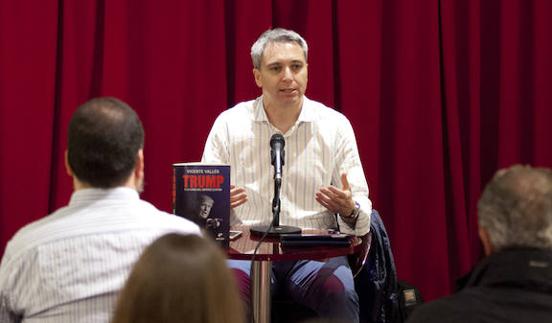 Vicente Vallés, ayer, en la presentación en Málaga.