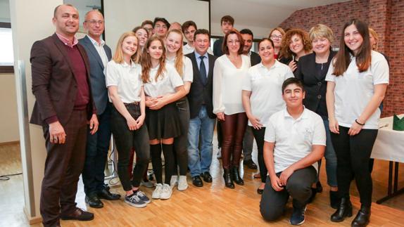 Alumnos y profesores del Padre Mondéjar participan en Alemania en una reunión con escolares a través de las BIM de Sevilla, Dresde y Antalya