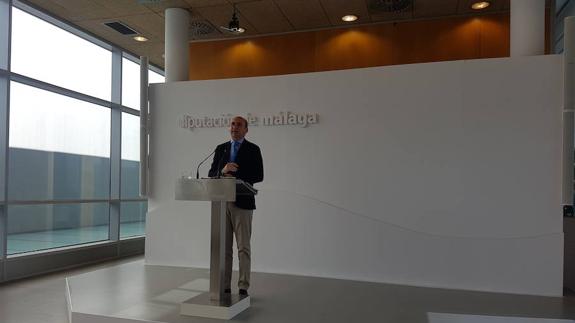 Francisco Conejo, en Diputación