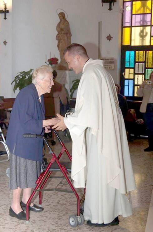 Francisco Rosas dirige la Pastoral de Salud de la diócesis. :: sur