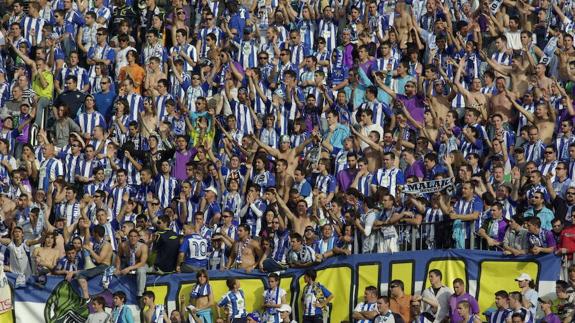 Aumenta un 5 por ciento la asistencia de público a La Rosaleda