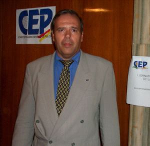 Juan Carlos Gil, ayer. / E. CABEZAS