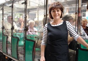 VISITA. Las salidas se producen desde Pablo Vallescá. / B. R. C.