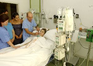 CONTAGIO. Los respiradores son un foco de infección hospitalaria. / SUR