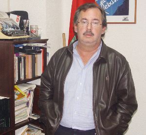 FETE-UGT. El secretario general, Luis Vilches. / GARCÍA TÉLLEZ.